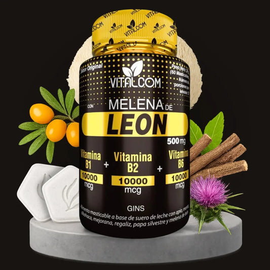Melena De Leon Vitalcom x 60 Pastillas